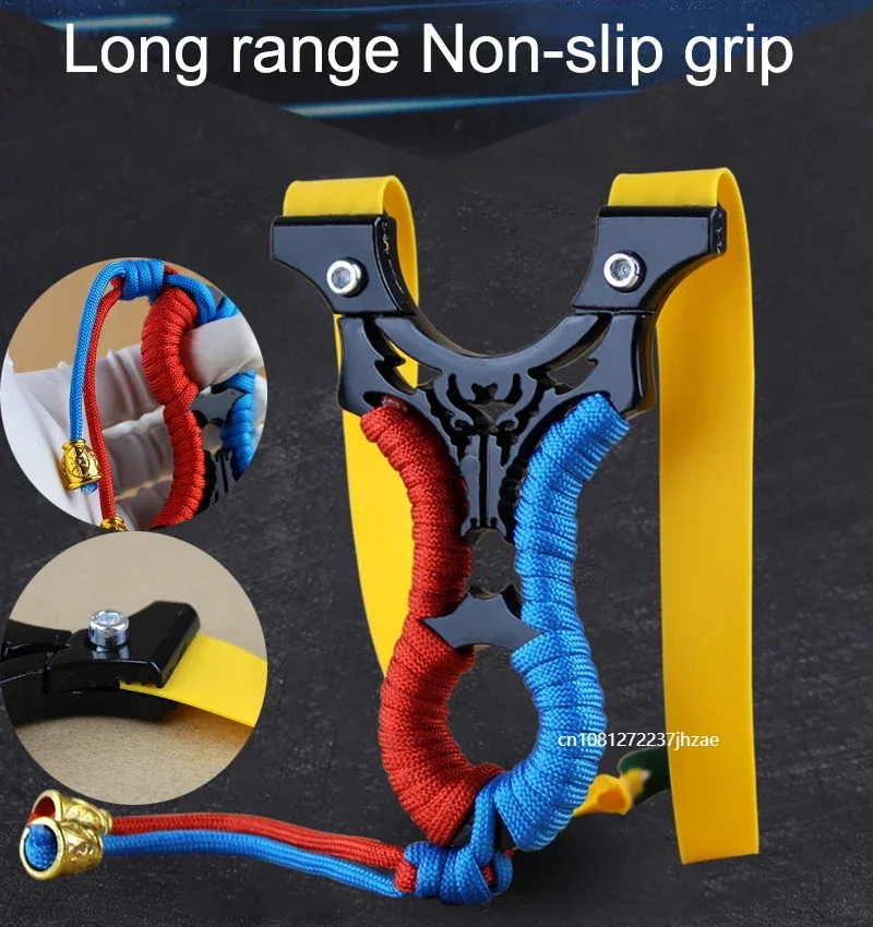 

High Precision Slingsshot Powerful Hunting Catapult with Elastic Bandslingsshot for Outdoor Sport Shooting Acessories