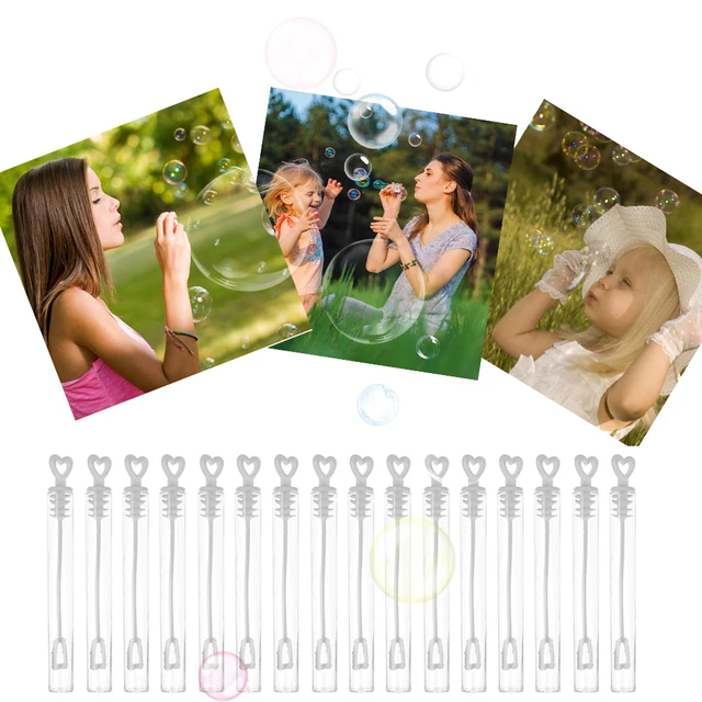 48pcs/set Empty Bubble Soap Bottles Wedding Birthday Festival Party Decoration Kids Outdoor Bubble Toys 4