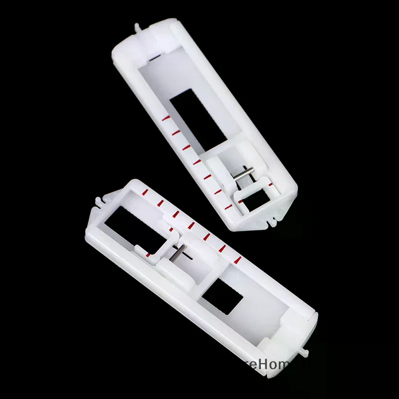 2Pc Sewing Machine Part Presser Foot Buttonhole Snap On Button Hole Presser Foot