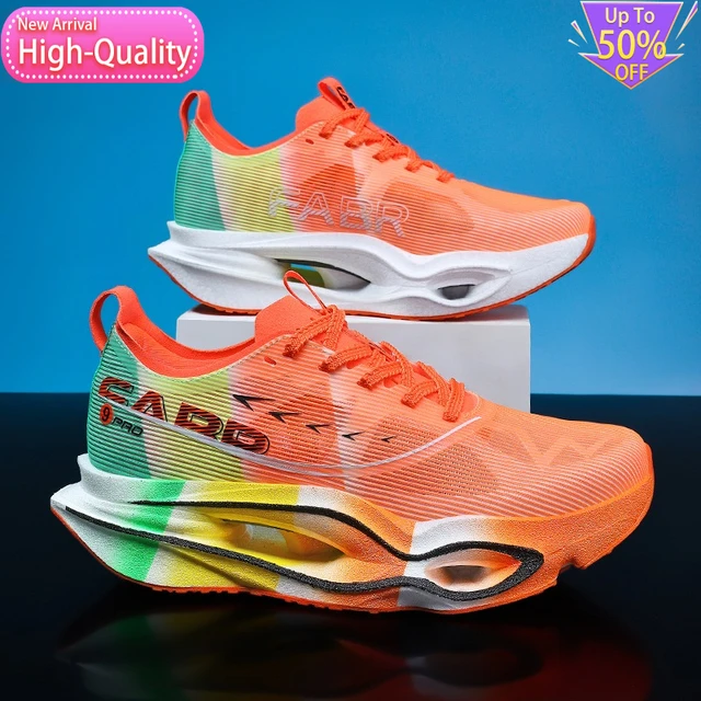 Chaussures de sport basses unisexe, très vendues pour l'été, amortissantes, pour marathon, course à pied et marche, avec protection et soutien du pied 1
