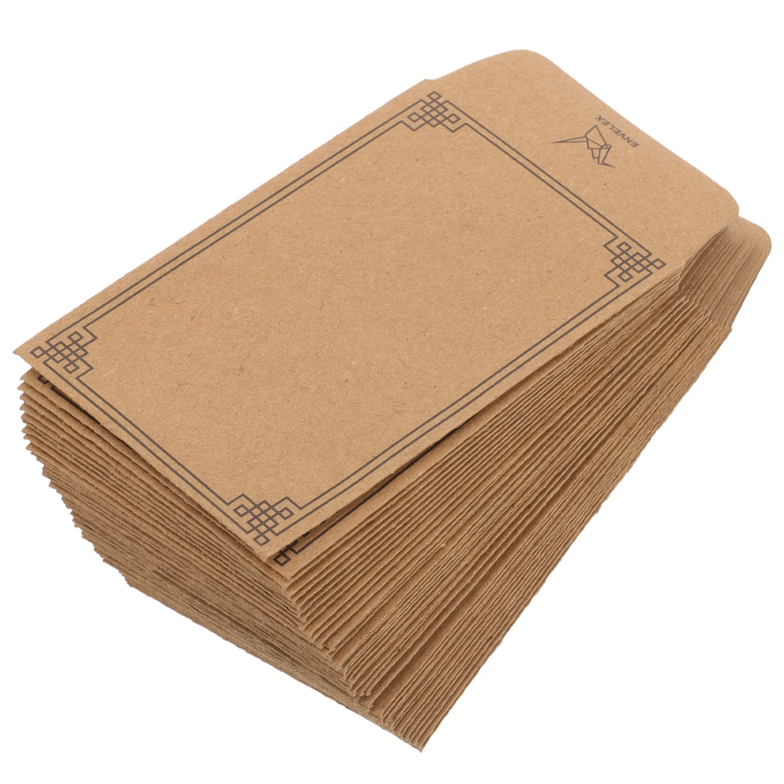 100 Pcs Seed Envelope Small Envelopes for Money Coin Kraft Paper Credit Card Glue seed storage envelopes