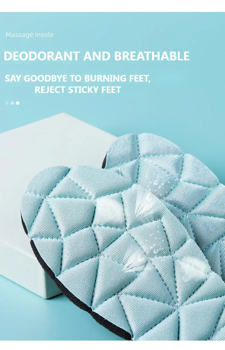 2022 New Memory Foam Orthopedic Insoles For Shoes Women Men Flat Feet Arch Support Massage Plantar Fasciitis Sports Pad Insole