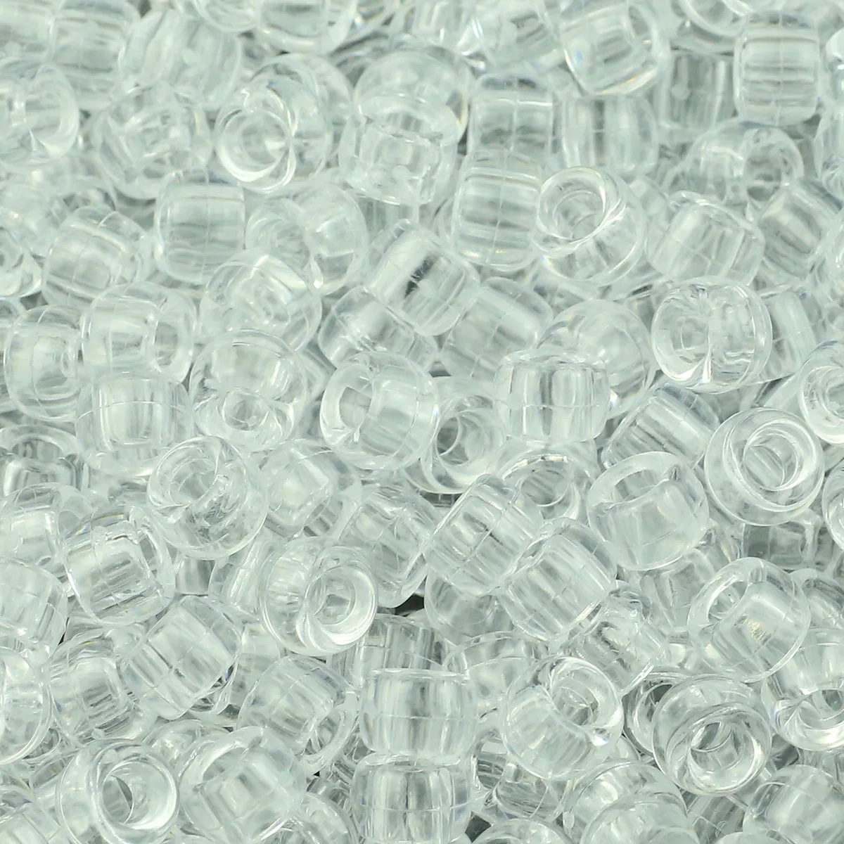 Vibrant Large Hole Pony Beads for DIY Jewelry and Crafting