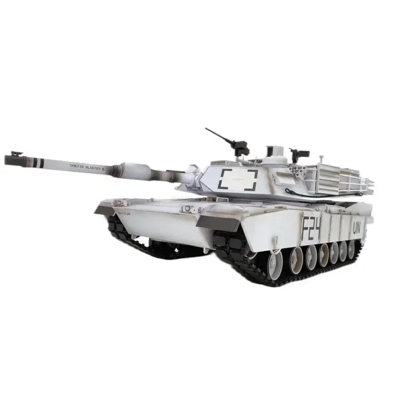 New Rc Coolbank Model Henglong Us M1a2 Abrams Infrared Battle Tank Model Upgraded Version With Steel Wave Box Tank Rc Toy 4