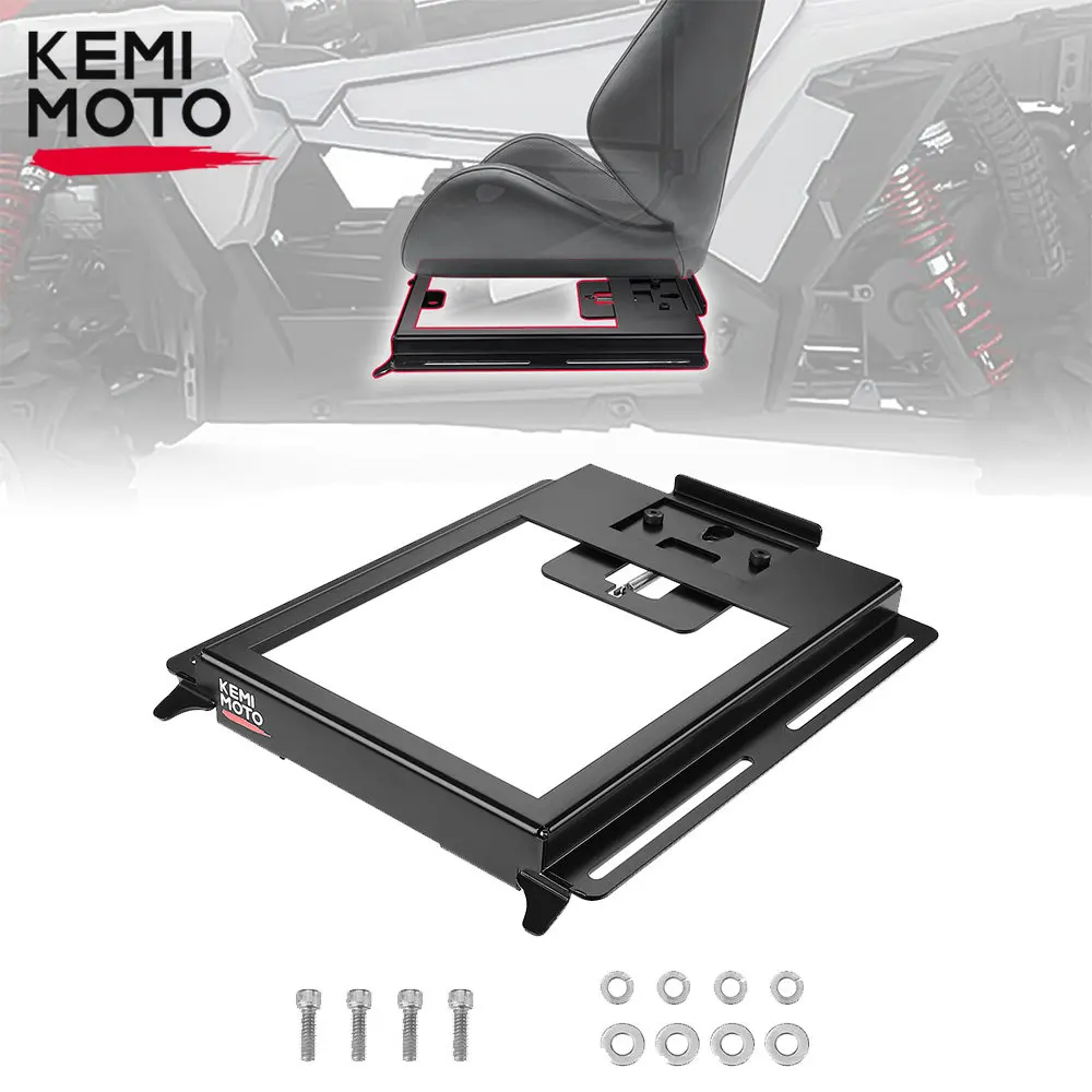 KEMIMOTO Seat Base UTV Seat Lowering Base Steel Compatible with Polaris RZR XP 570 800 900 S S4 XP 900 XP 1000 RS1 General steel seat 1 5 lowering base seat mounts recline drop brackets universal rzr accessory for polaris rzr 800 900 s 1000 xp