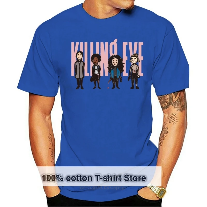 Killing Eve T Shirt Killing Eve Women Fanart Villanelle Eve Polastri Femmine Ena Carolyn