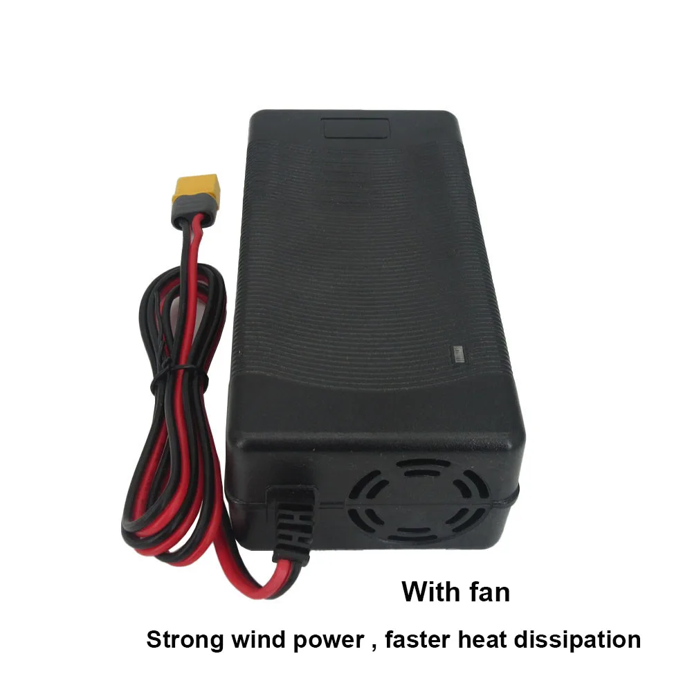 8S 24V 10A 29.2V Lifepo4 LFP Battery Charger 24 Volt Iron Phosphate Energy Storage Fast Chargers XT60 XT90 Clip With Fan charger adapter battery charger fast charger battery charger adapter
