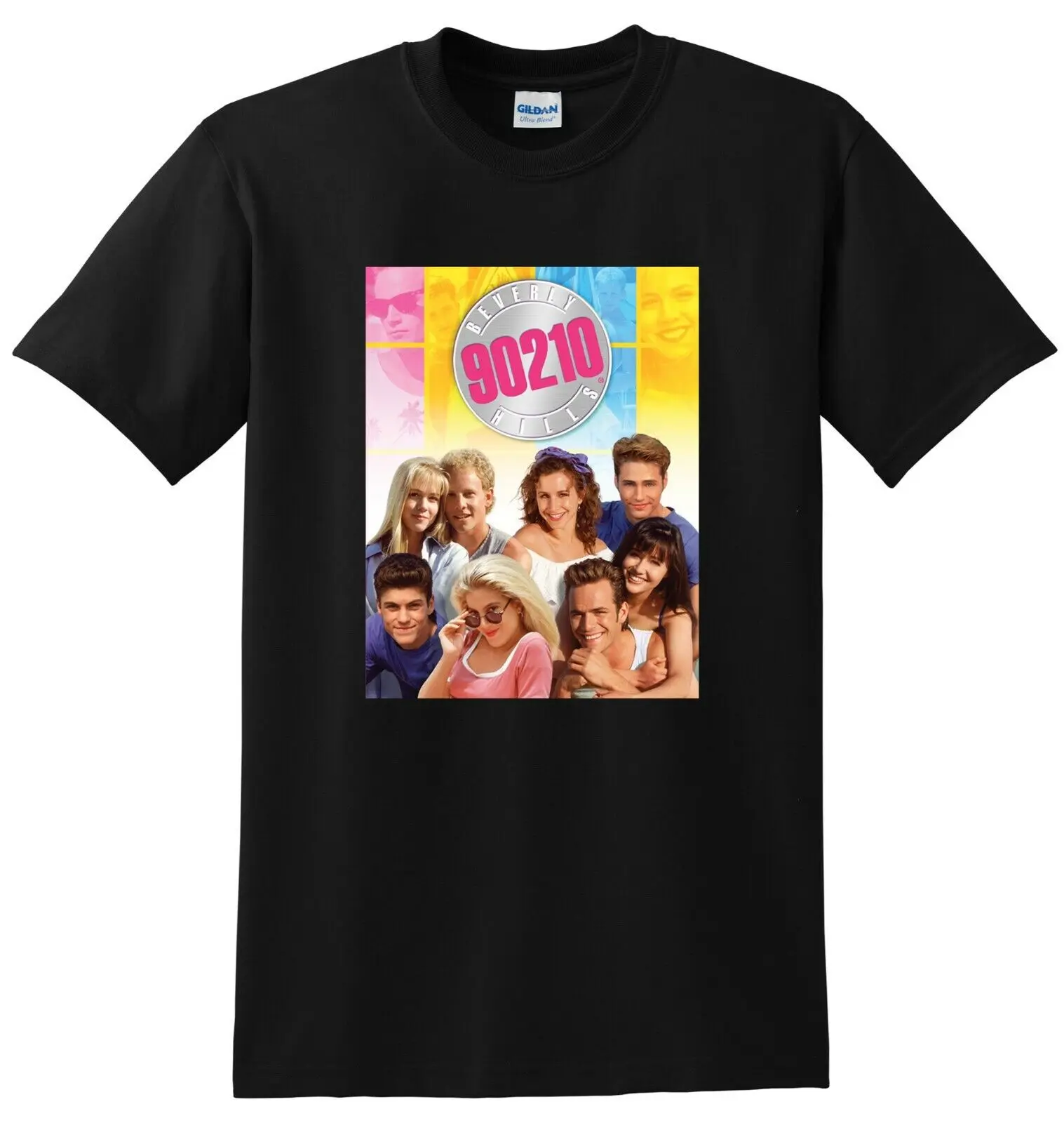 Maglietta Beverly Hills 90210 Stagione 1 2 3 4 5 Poster Tee Small Medium Large Xl