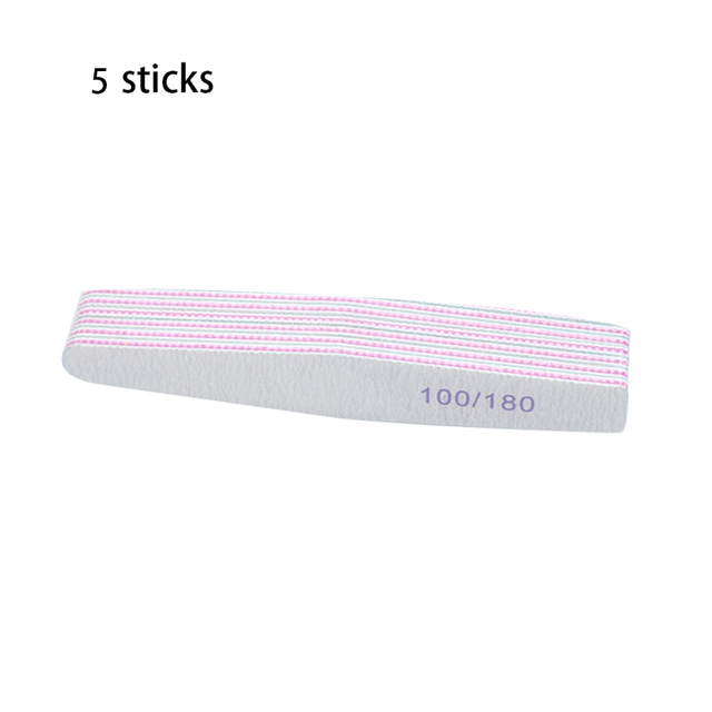 File 100 To 180 Manufacturers Buffs Lime-sand Nail Files 100x180 For Manicure Tools Professional Filer Touch Nail Remove