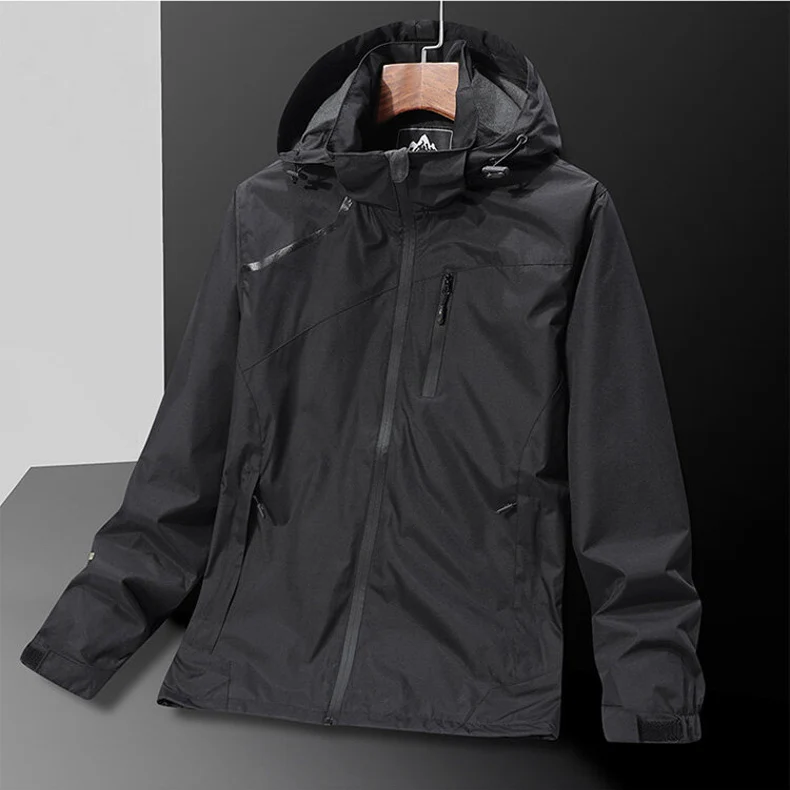 Waterproof Jacket Outdoor Windbreaker Men Coat Plus Size 45-130kg 6XL 7XL Big Size Men Clothing Jaqueta Masculina 점퍼 남자 Veste 5