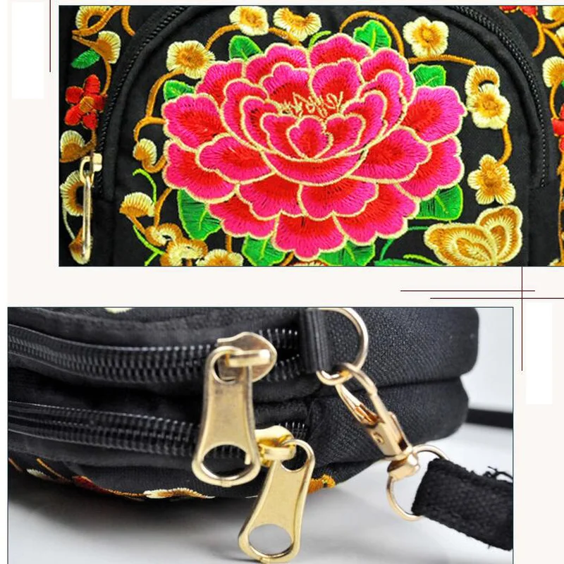 Vintage Women Handbag Hmong Vintage Tote Messenger Hippie Ethnic Shoulder Bag Embroidery Boho handbag tote bag