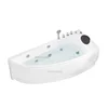 Acrylic Design Bathtubs Modern Household Bathroom Hydromassage Bath Adults Crescent Arc Detached Creative Mini Thicken Bathtub 2