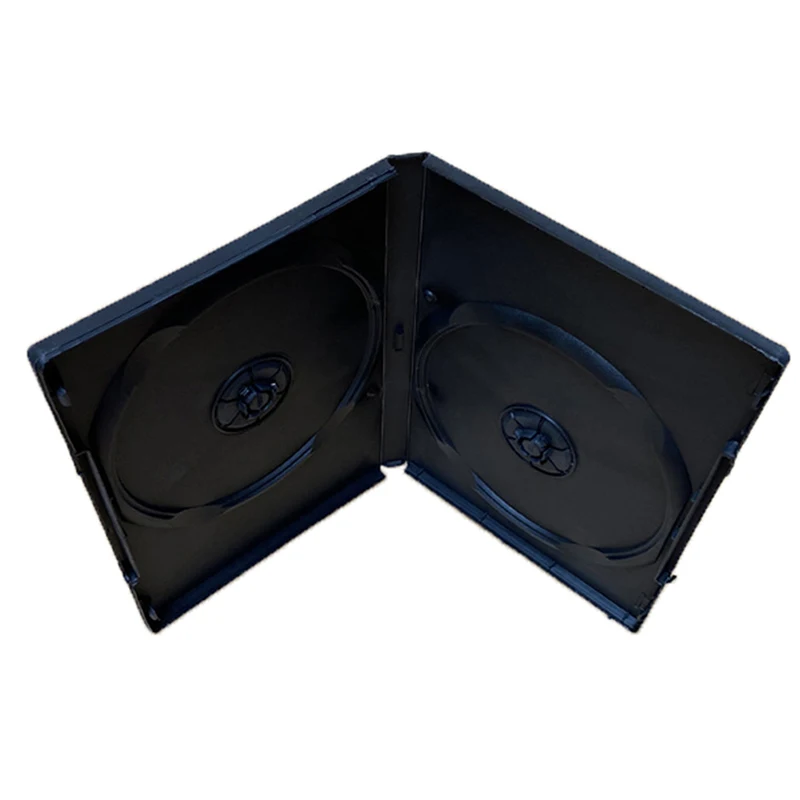 핫 DVD 박스 빈 CD 케이스 PP 플라스틱 CD 케이스 CD 케이스 용량 1-2 디스크