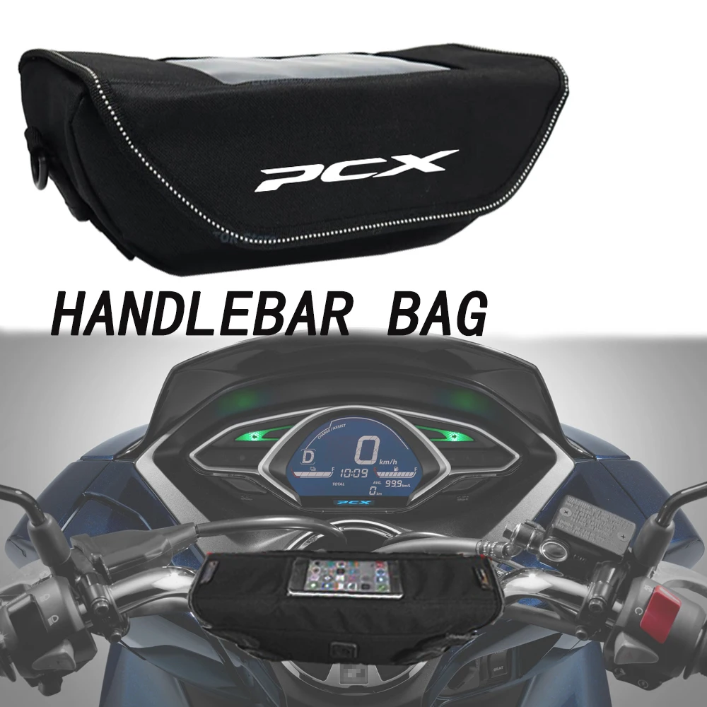 

For Honda PCX Motorcycle accessory Waterproof And Dustproof Handlebar Storage Bag navigation bag