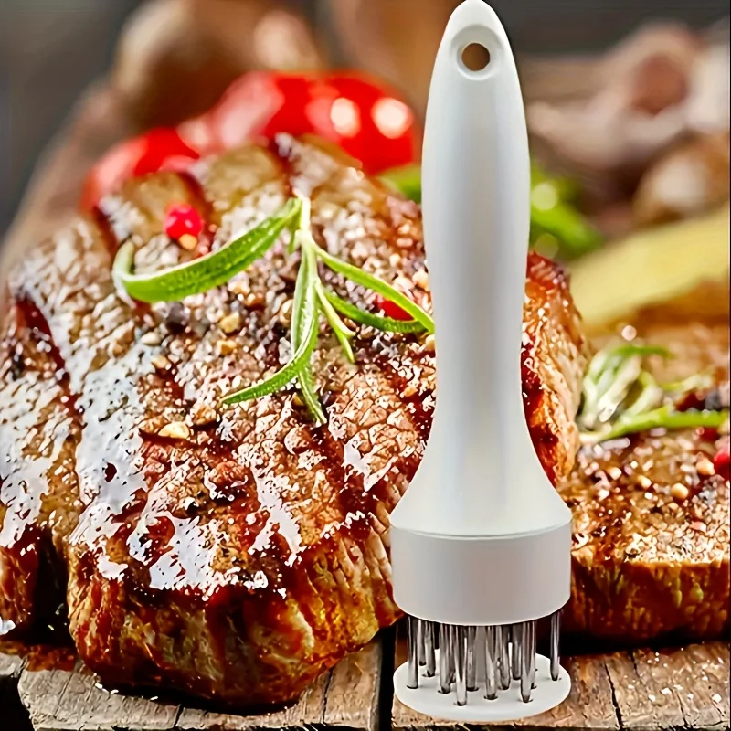 1pc Meat Tenderizer Tool with Ergonomic Handle -Perfect for RV Camping &Home Kitchen Use,Ideal for Tenderizing Steak,Pork & More