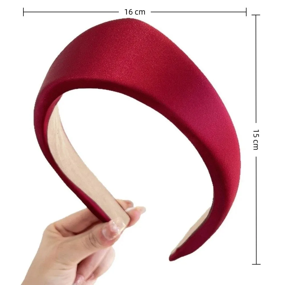 2025 Velvet Women Hairband Anti Slip Wide Edge Triangle Headband Adult Hair Clip Girls Hair Accessory