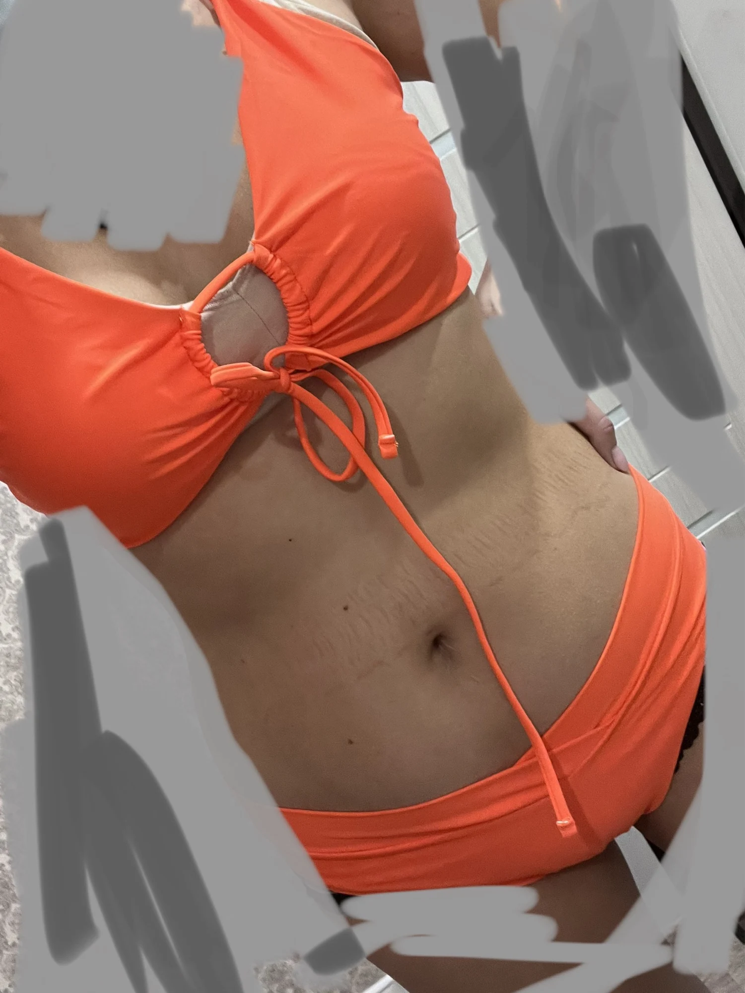 Ny hög elastisk bikiniset för sommaren || Tvådelad enfärgad snörning Sexig baddräkt för kvinnor || Beach Baddräkt Badkläder photo review