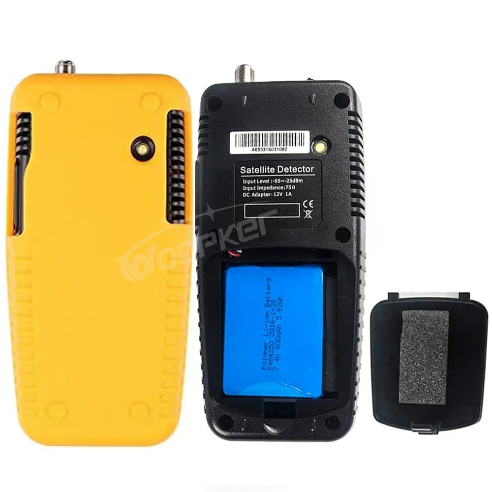 Woopker WS 6933 Digital HD Satelliten Satellite Finder DVB S2 /S FTA C&KU Sat-Finder with Compass Konwerter