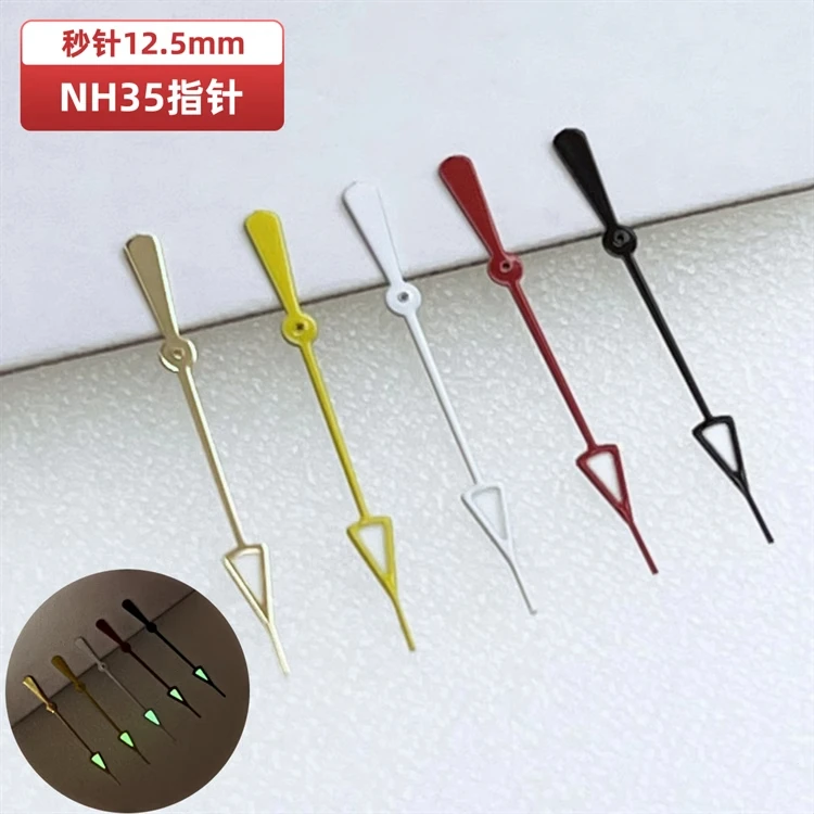 

second hand NH34 NH35 NH36 4R35 4R36 seiko mod kit watch parts customize diy watch parts green lum