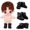 5 Cm Black Buckle PU Doll Shoes Sneakers Canvas For 14 Inch Doll&BJD 20cm Cotton Doll 30-33cm Paola Renio Girl`s Toy Russia Gift 3