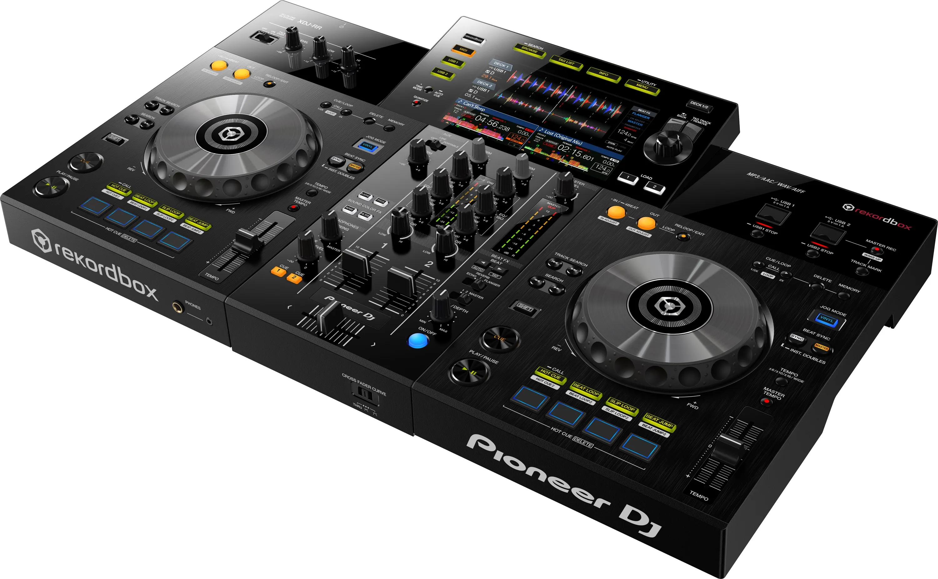 Pioneer Xdj-Rr Controller Digitale Lettore Di Dischi All-In-One L'Attrezzatura Per Dj Supporta Computer A Disco U Con 7 Display