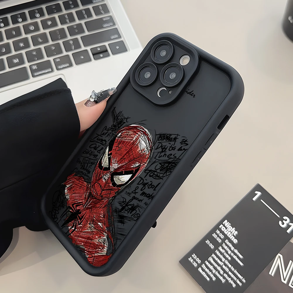 Cool S-Spiders Men Soft Phone Case Cover