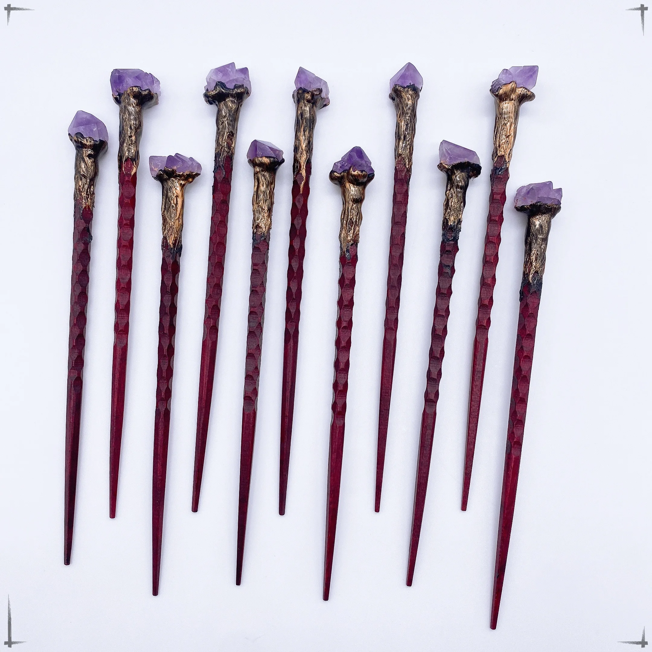 19Cm Magische Stok Staf Natuurlijke Amethist Kristal Heks Hekserij Scepte  Reiki Healing Kinderen Geschenk Huisdecoratie - AliExpress, image size:2160x2160