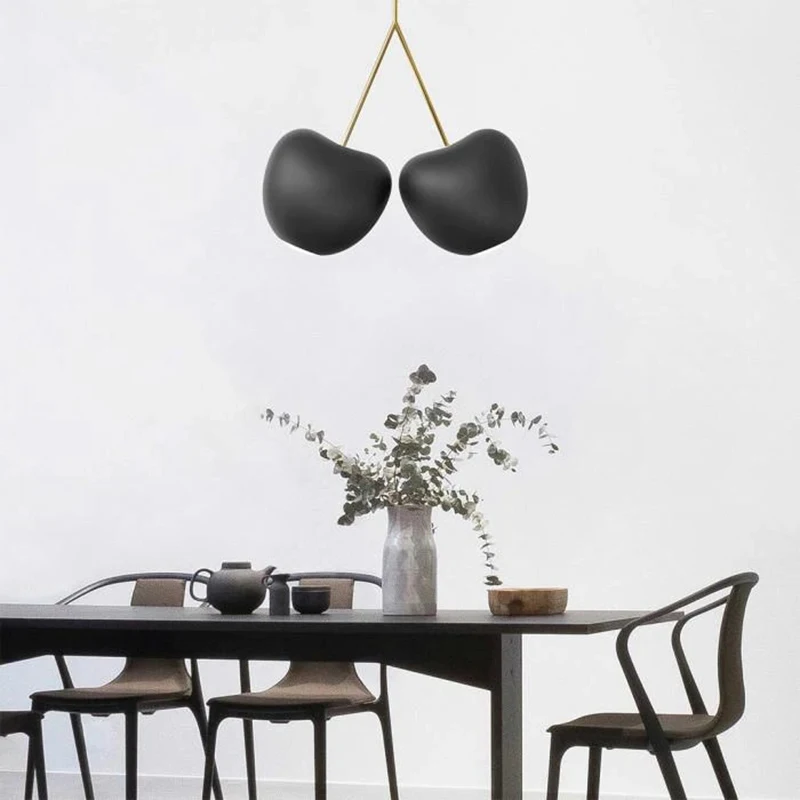 

Nordic Cherry Pendant Lights For Living Room Bar Dining Room Children's Room Modern Bedroom Special Design Ceiling Chandelier