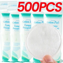 Soft & Breathable Double - Sided Cotton Makeup Remover Pads - Gentle Daily Facial Cleansing Essentials (C559 - 500PCS)