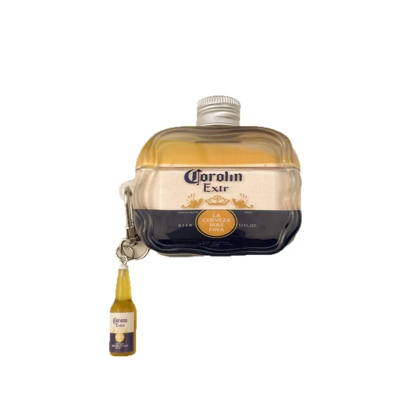 Creative Vodka Bottle Bluetooth Headset Protective Case