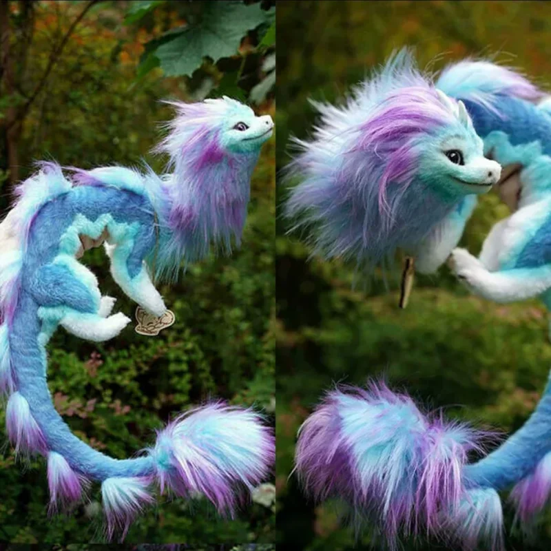 Kawaii 50 см Sisu Дракон плюшевая игрушка Raya и The Last Dragon Plushie куклы мягкий эльф набивные животные Декор детские подарки на день рождения