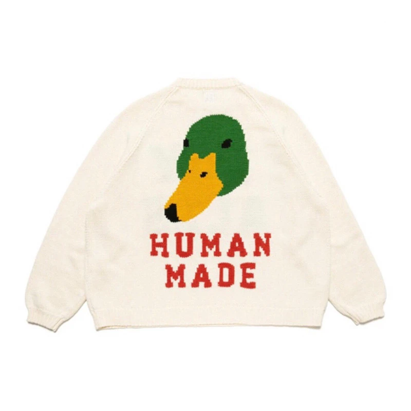 NEW Human Made Sweater Pullovers Men Women High Quality Duck