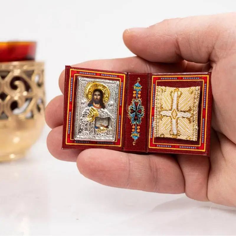 Little Gospel Amulet Decoration Christian Prayer Amulets Little Gospel With Jesus Christ Prayer Amulet For Baptisms