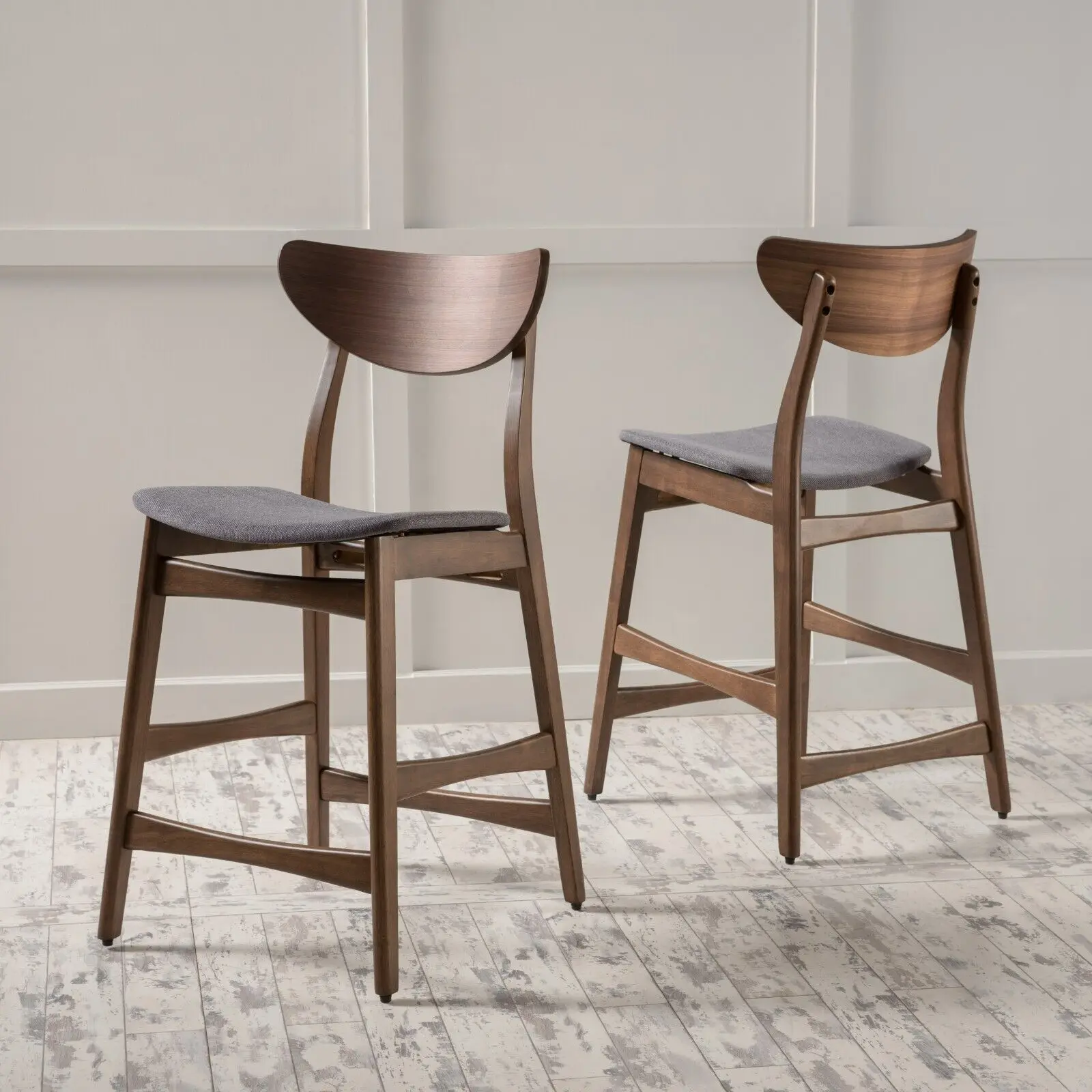 

MOLLE mid-century design 24- inch counter stool (2-piece set)-