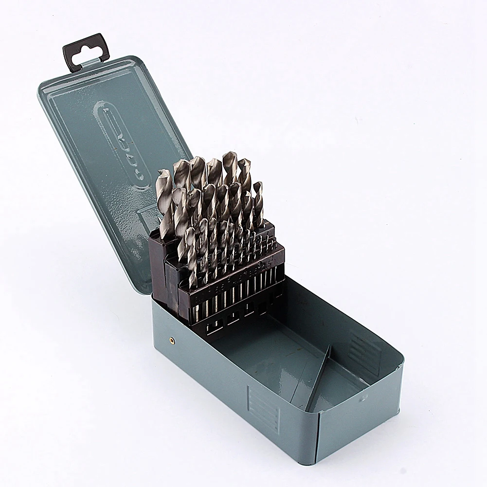 Power Tool Accessory Twist Drill Bit Set High Quality Twist HSS Metal Drill Set Drilling Bit Tool 1‑13mm New - 2