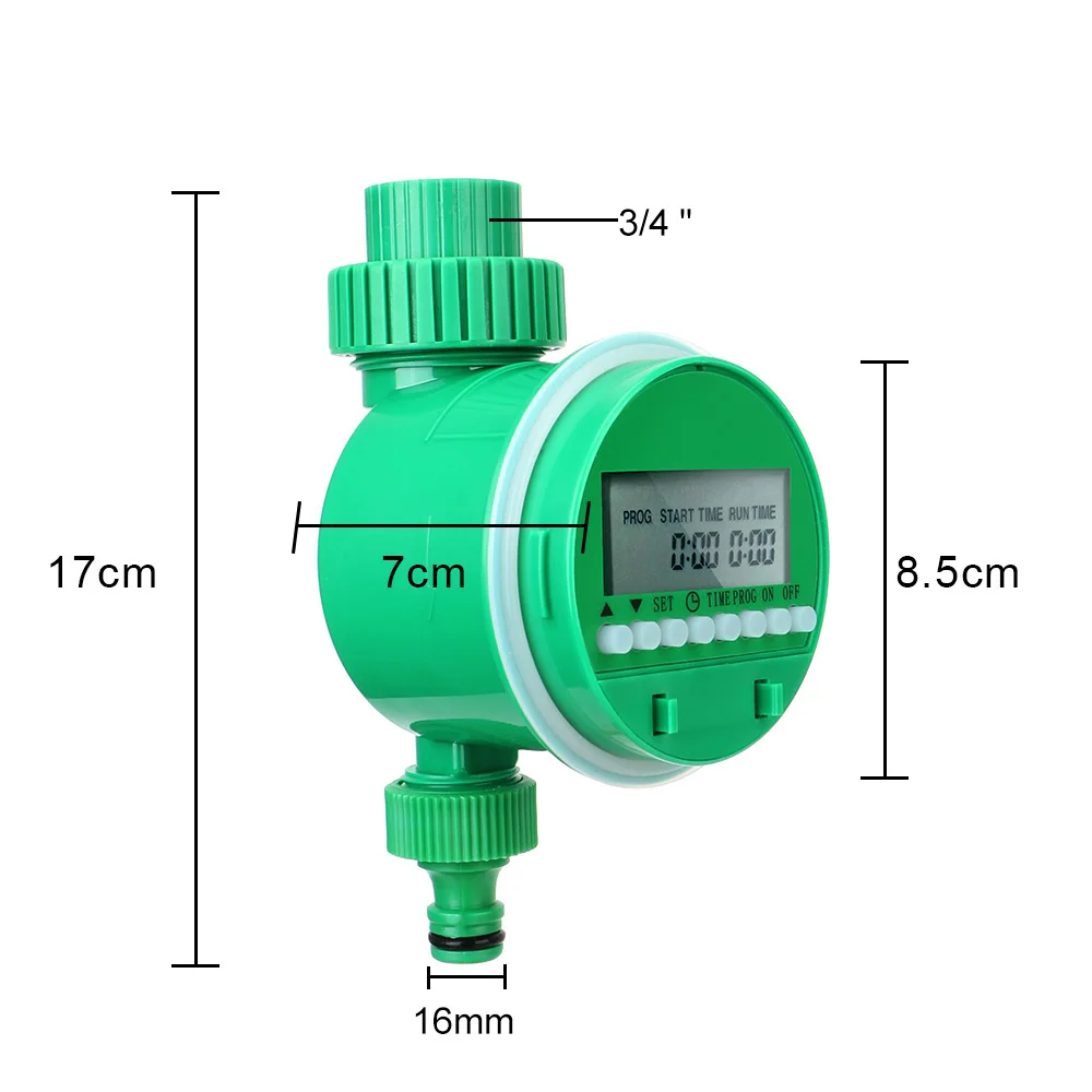 Automatic Irrigation Controller Intelligence Garden Watering Timer Lcd Display Valve Watering Control Device Electronic