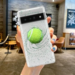 Tennis Ball Sport Soft TPU Phone Case Cover - Pixel 9 Pro (B1)