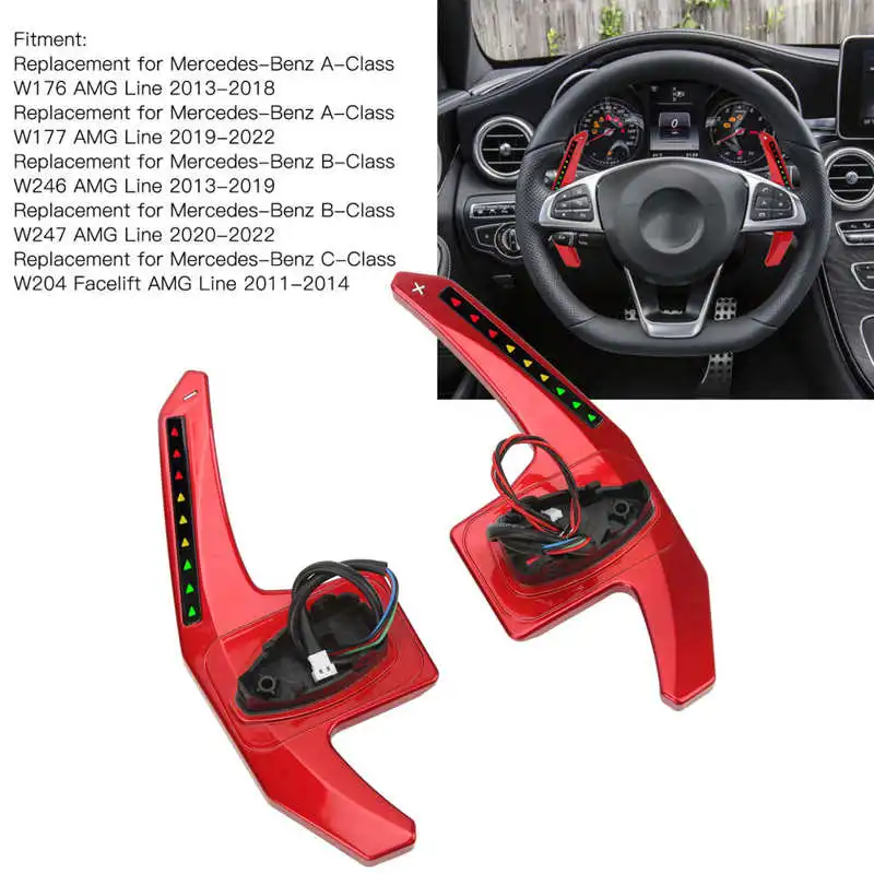 パドルシフト Compatible With For A-Class 2016 2017-2020 For B-Class 2015 車のシフトパドル  Compatible With A4L 2013 2014 2015 2016 RS3 2012 For A3 S 車用 パドルシフターエクステンション用  A3 2009-2016用 A4L 2013-2016用 Q7 2011-2018用 ステア パドルシフター カー シフト パドル ステアリング ホイール シフターCompatible With S7 2013 2014 20