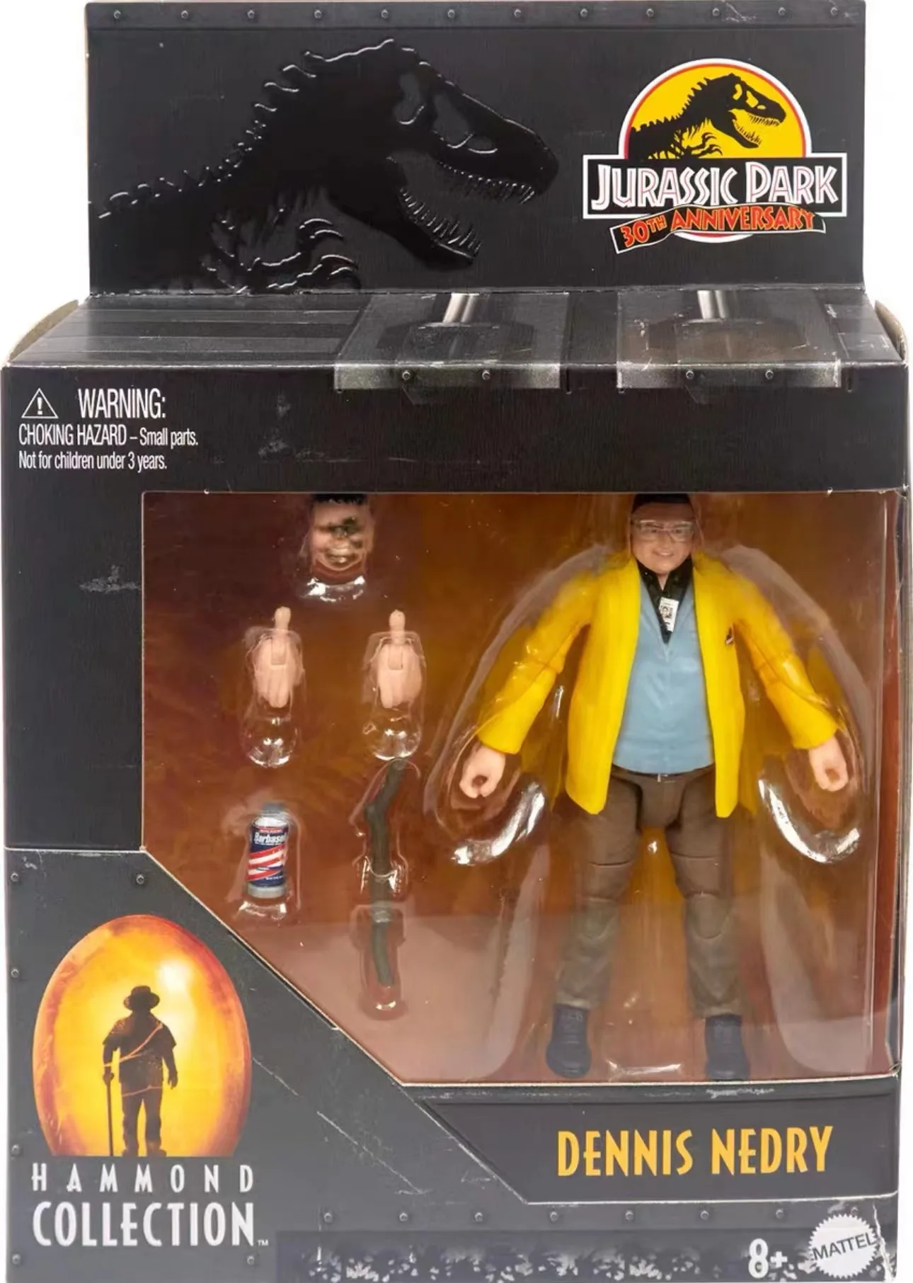 thumbnail image 1 of Figura de acción original de Jurassic World Hammond Collection, modelo Trex Baryonyx Velociraptor Jurassic Park, dinosaurio, juguetes para niños, 1 of 5
