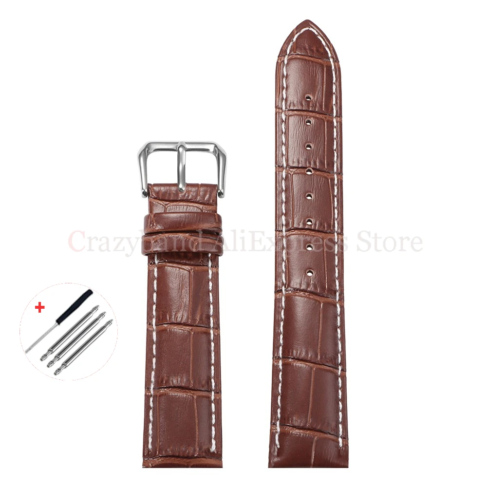 Premium Leather Watch Band - Versatile Fashion Strap