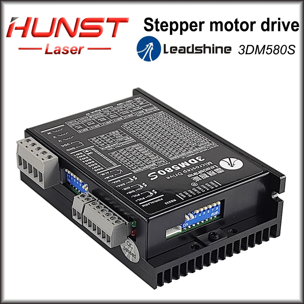 

HUNST Leadshine 3DM580S 3 Phase Stepper Driver for Nema 23 Nema 34 57 86 Stepping Motor CNC Engraving Machine.