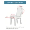 1 PC/2PCS/4PCS/6PCS Faux Leather Chair Cover water-proof oil-resistant Elastic Chair Cover 15 Colors to choose 2