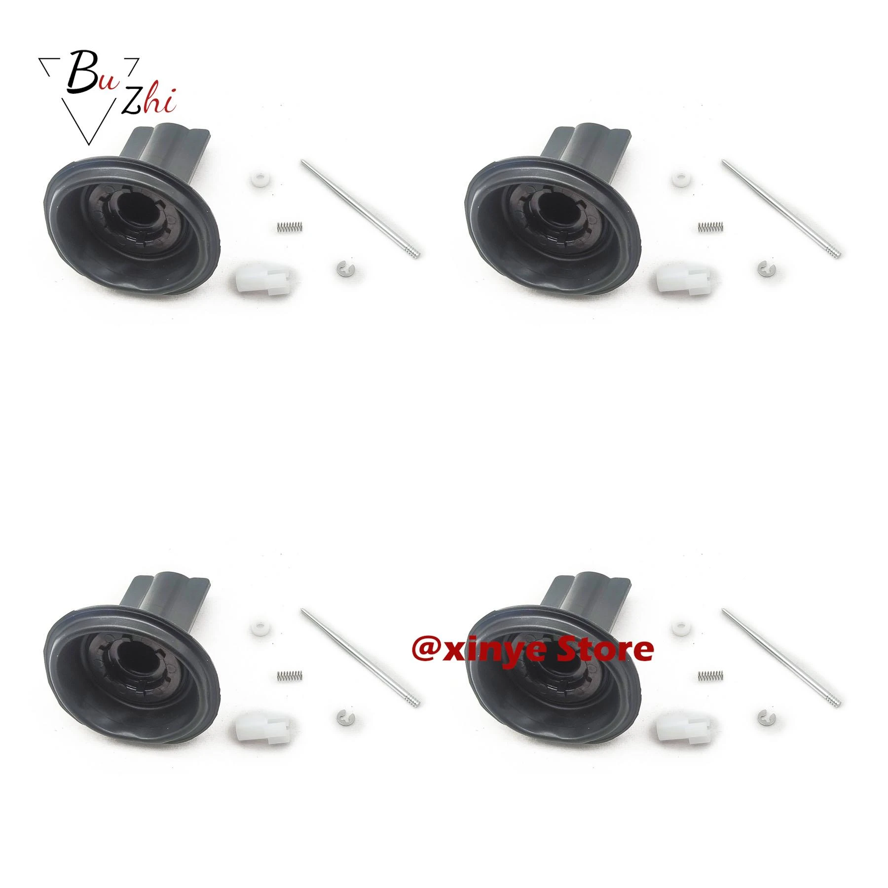 4sets Carburetor Repair Kit Carb Rebuild Plunger diaphragm for 5LB