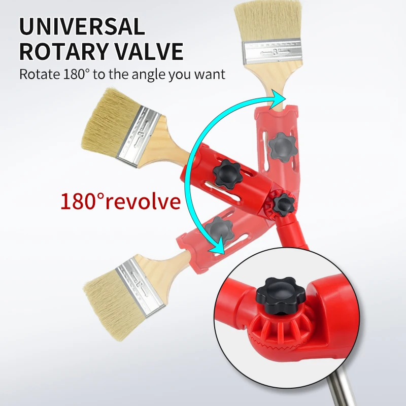 Tige D'extension Télescopique Pour Rouleau à Peinture – Poteau Rallonge En Acier Inoxydable Et Plastique – Neuf