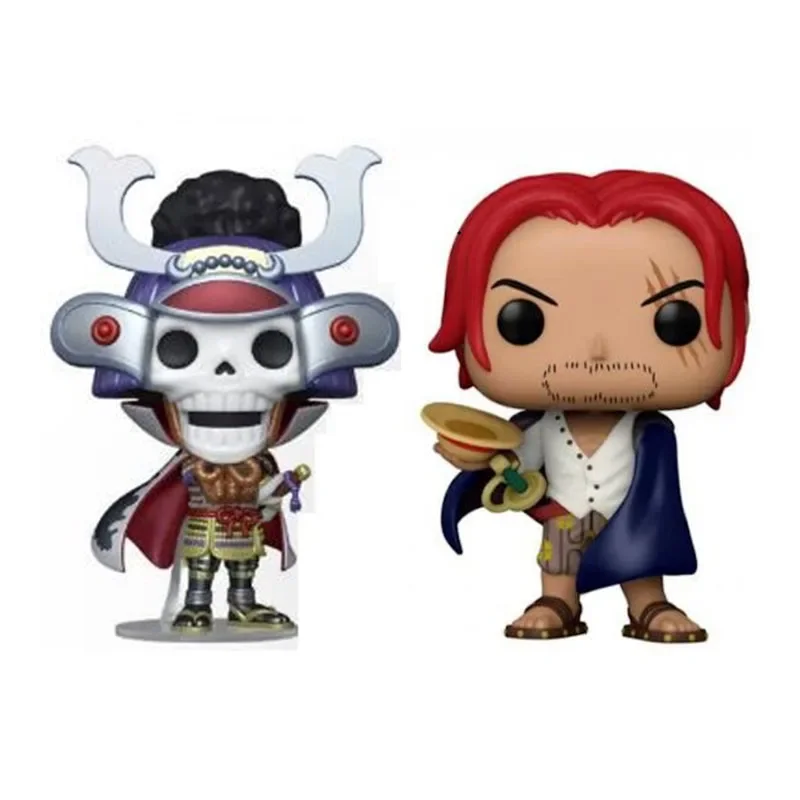 thumbnail image 2 of Funko POP One Piece Shanks 939# Plating Samurai Brook 1129# Figura de acción Colección Modelo Juguetes para niños Regalo de cumpleaños, 2 of 5