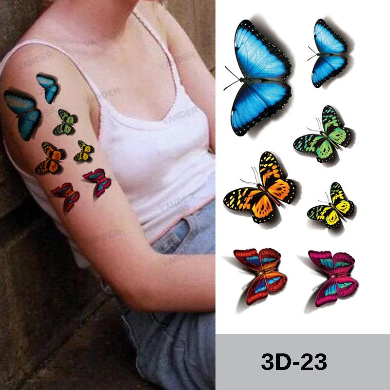 Tatuaggi Fiori E Farfalle: Immagini E Significato - Foto 4