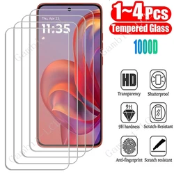 Tempered Glass Screen Protector Film - High - Quality, Scratch - Resistant, Invisible Shield - 4PCS (Moto G56)