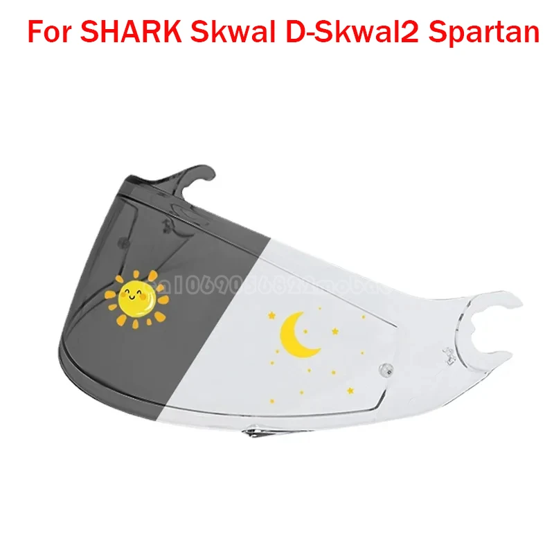 

Photochromic Shield Visor Lenses for SHARK D Skwal D-Skwal 2 Spartan Helmet Visor Full Face Viseira Capacete Racing Helmet Parts