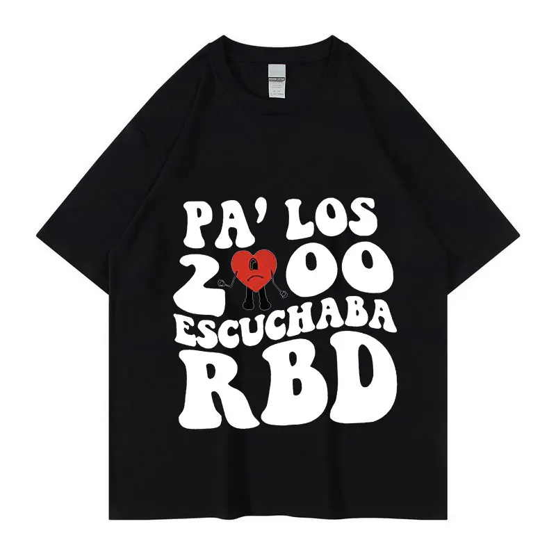 

Rebelde RBD 2023 Tour Graphic T Shirt Men's O-Neck Fashion Oversized T-shirt Unisex Casual 100% Cotton Tops T-shirts Streetwear