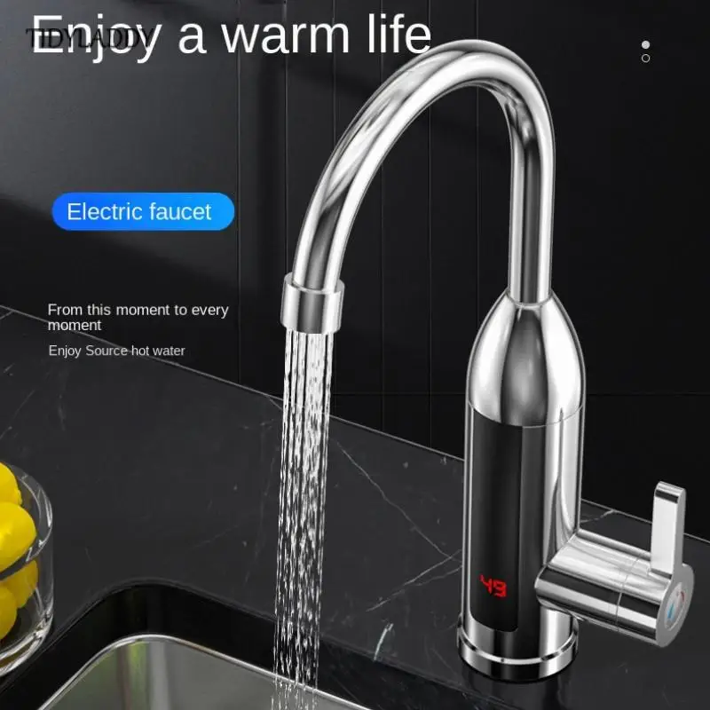 Kitchen Sink Faucet Electric Water Heater Tap with Led Instant Heating Faucet Kitchen Novel Kitchen Accessories